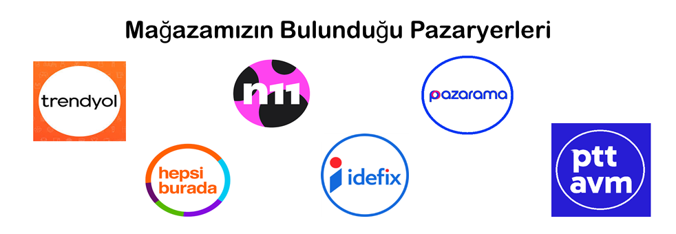 Mağazamızın bulunduğu pazaryerleri