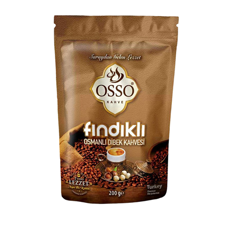 Osso Fındıklı Osmanlı Dibek Kahvesi 200 Gr X 6 Adet
