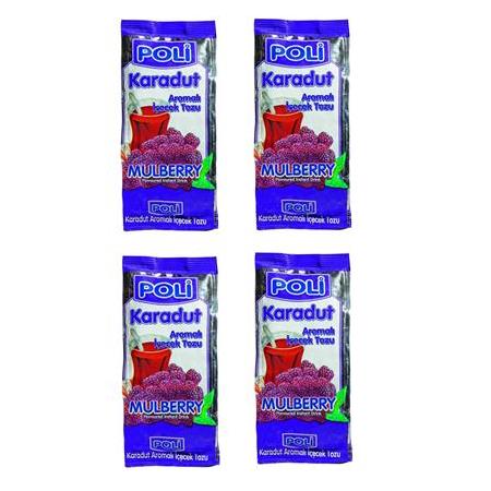 Poli Toz İçecek Karadut 300 Gr X 4 Adet