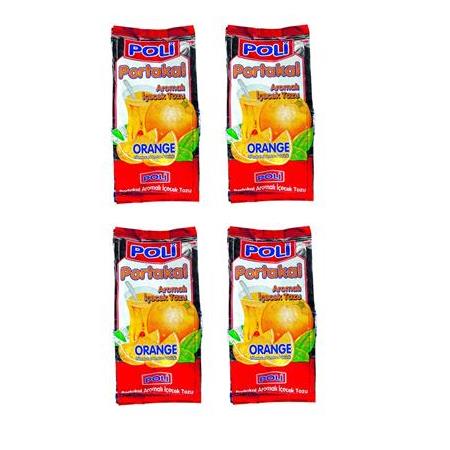 Poli Toz İçecek Portakal 300 Gr X 4 Adet