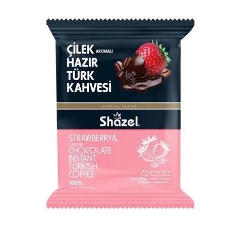 Shazel Çilek Aromalı Hazır Türk Kahvesi 100 Gr
