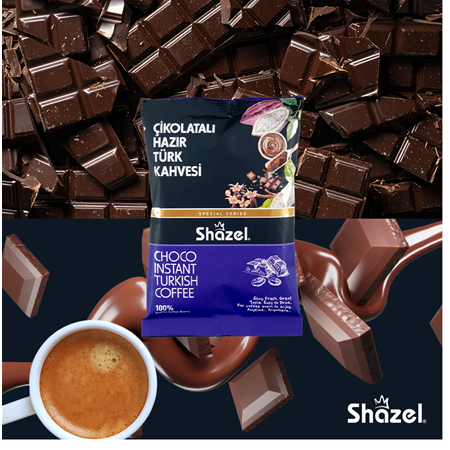 Shazel Çikolatalı Hazır Türk Kahvesi 100 Gr