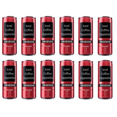 Obsesso Köpüklü Soğuk Kahve 250 Ml X 12 Adet