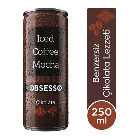 Obsesso Çikolata Soğuk Kahve 250 Ml
