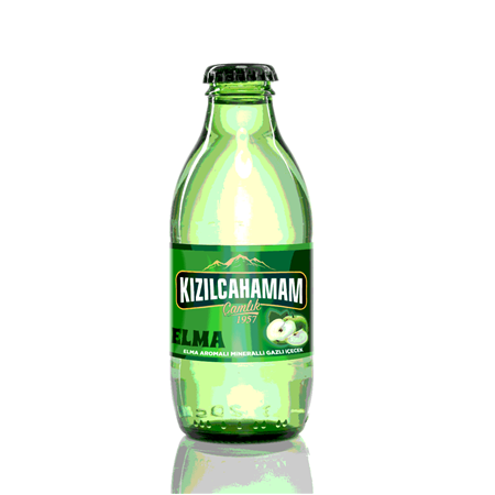 Kızılcahamam Çamlık Elma Aromalı Maden Suyu 200 Ml X 24 Adet