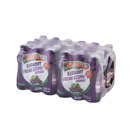 Beypazarı Karadut Frenk Üzümü Maden Suyu 200 Ml X 24 Adet