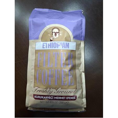 Kurukahveci Mehmet Efendi Ethiopian Filtre Kahve Öğütülmüş 250 Gr