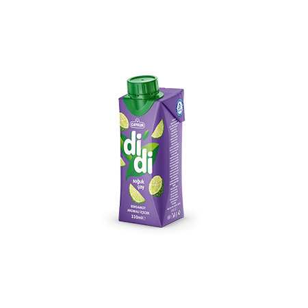 Çaykur Didi Bergamot Aromalı Soğuk Çay Kutu 330 Ml