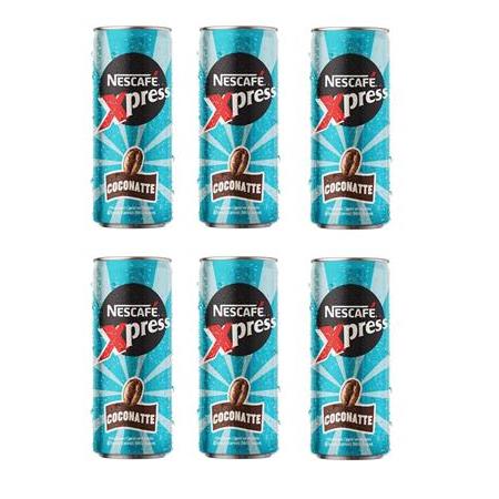 Nescafe Xpress Coco Natte Soğuk Kahve 250 Ml X 6 Adet