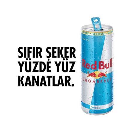 Red Bull Enerji İçeceği Şekersiz 250 Ml X 4 Adet