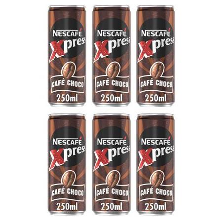 Nescafe Xpress Cafe Choco Soğuk Kahve 250 Ml X 6 Adet