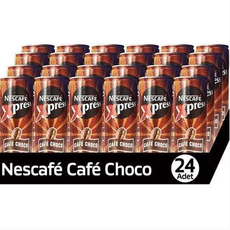 Nescafe Xpress Cafe Choco Soğuk Kahve 250 Ml X 24 Adet