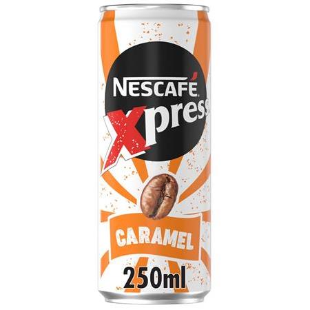 Nescafe Xpress Caramel Aromalı Soğuk Kahve 250 Ml X 24 Adet