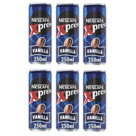 Nescafe Xpress Vanilya Soğuk Kahve 250 Ml X 6 Adet