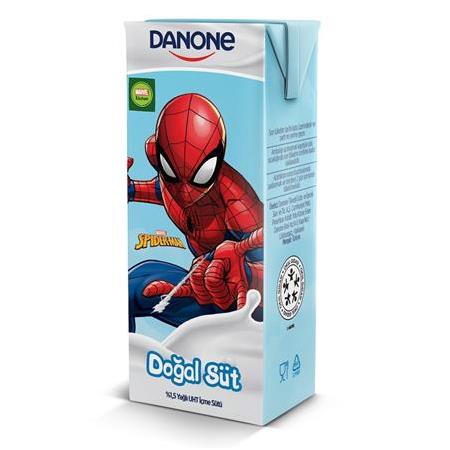 Danone Doğal Süt 180 Ml X 24 Adet