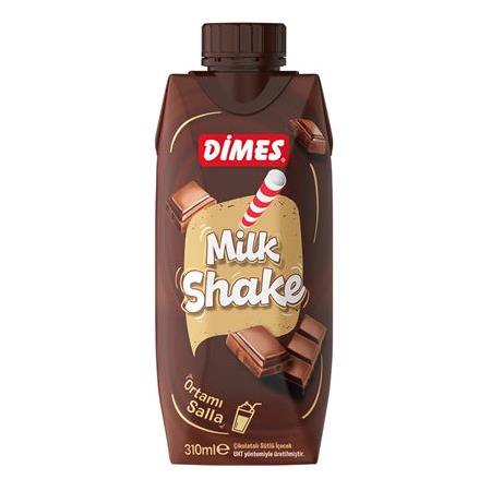 Dimes Milkshake Çikolatalı 310 Ml X 12 Adet