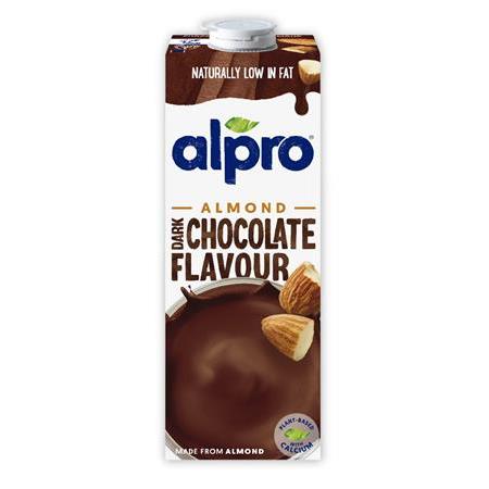 Alpro Bitter Çikolata Badem İçeceği 1 Lt X 6 Adet