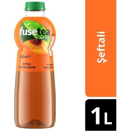 Fuse Tea Şeftali Aromalı Soğuk Çay 1 Lt X 6 Adet