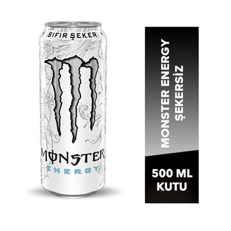 Monster Energy Şekersiz Enerji İçeceği 500 Ml X 12 Adet