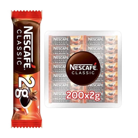 Nescafe Classıc Kahve 2 Gr X 200 Adet