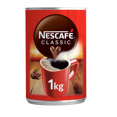 Nescafe Classıc Kahve Teneke 1000 Gr X 6 Adet