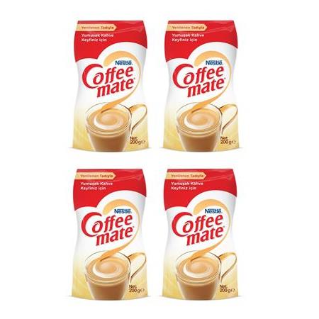 Nestle Coffee Mate Kahve Kreması Poşet 200 Gr X 4 Adet