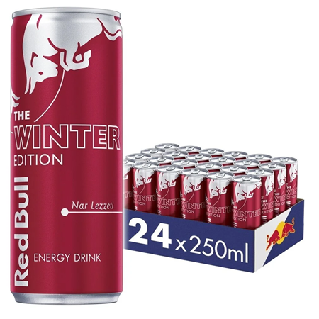 Red Bull Enerji İçeceği Nar 250 Ml X 24 Adet