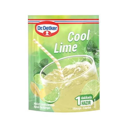 Dr Oetker Toz İçecek Cool Lime 90 Gr X 12 Adet