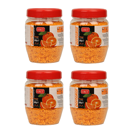 Gökçe Toz İçecek Oralet Portakal 300 Gr X 4 Adet