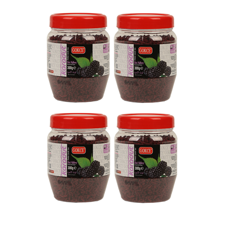 Gökçe Toz İçecek Oralet Karadut 300 Gr X 4 Adet