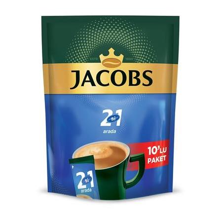 Jacobs 2Si1 Arada Kahve 10,5 Gr X 10 Adet