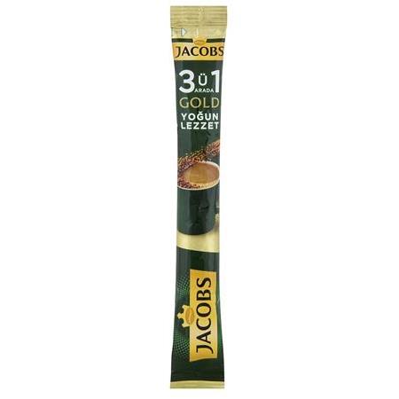 Jacobs 3Ü1 Arada Gold Yoğun Lezzet Kahve 18 Gr X 10 Adet