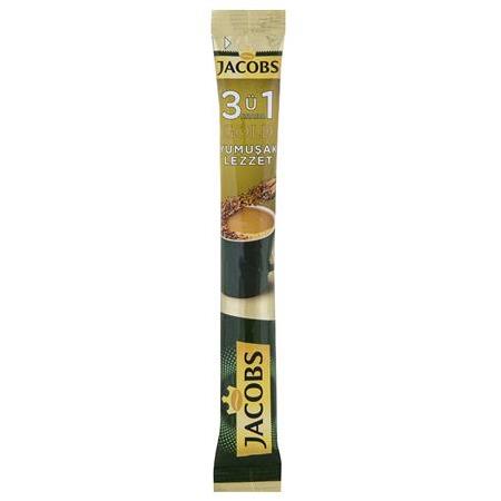 Jacobs 3Ü1 Arada Gold Yumuşak Lezzet Kahve 18 Gr X 10 Adet