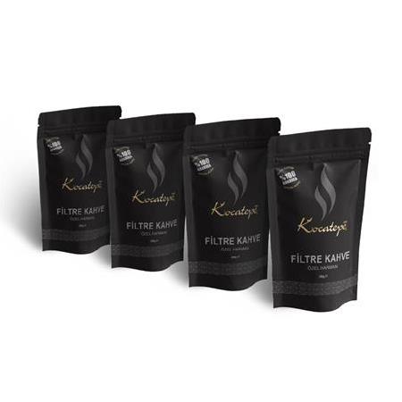 Kocatepe Filtre Kahve Özel Harman 250 Gr X 4 Adet