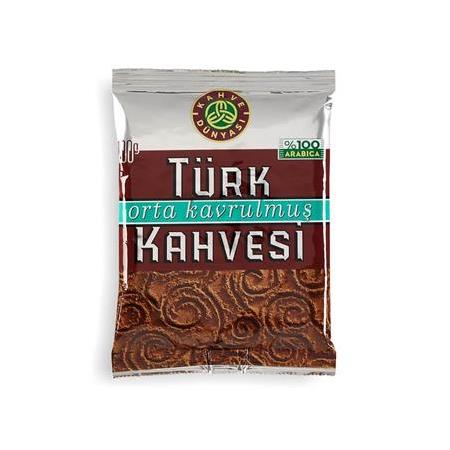 Kahve Dünyası Orta Kavrulmuş Türk Kahvesi 100 Gr X 6 Adet