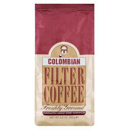 Kurukahveci Mehmet Efendi Colombian Filtre Kahve 250 Gr X 4 Adet