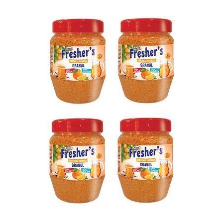 Kent Boringer Fresher's Portakal Aromalı Granül İçecek 300 Gr X 4 Adet