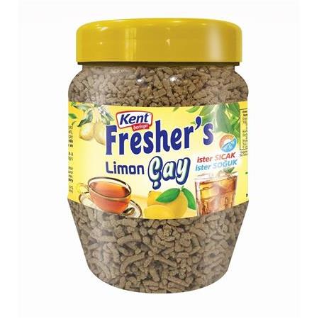 Kent Boringer Fresher's Limon Aromalı Granül Çay 300 Gr X 4 Adet