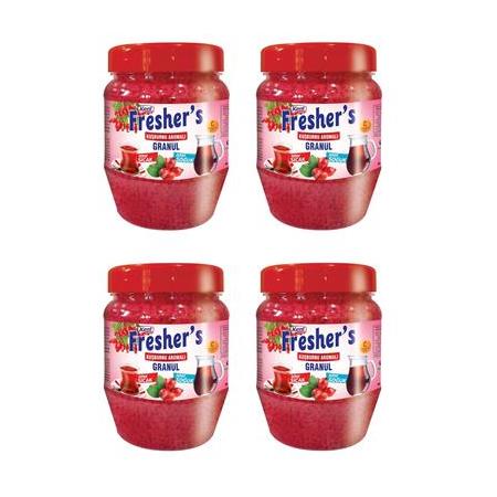 Kent Boringer Fresher's Kuşburnu Aromalı Granül İçecek 300 Gr X 4 Adet