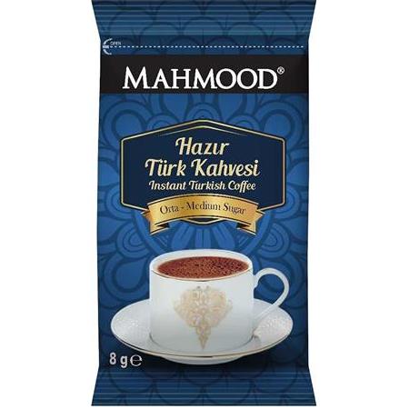 Mahmood Hazır Türk Kahvesi Orta 8 Gr 12'li X 4 Adet