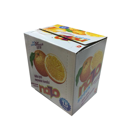 Nazo Portakal Aromalı Toz İçecek 9 Gr X 24 Adet