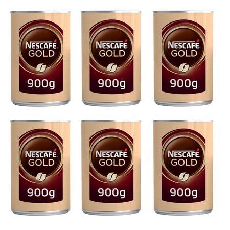 Nescafe Gold Kahve Teneke 900 Gr X 6 Adet