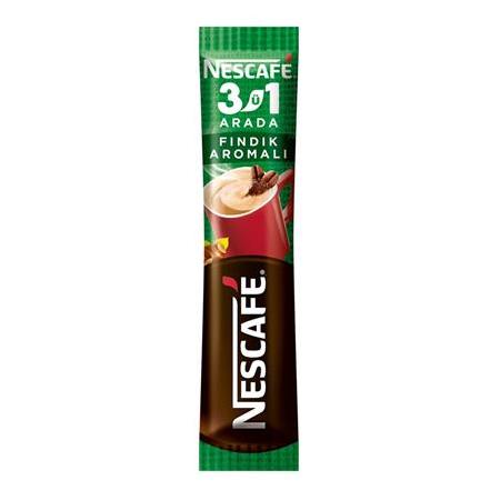 Nescafe 3Ü1 Arada Fındık Aromalı Kahve 17 Gr X 48 Adet