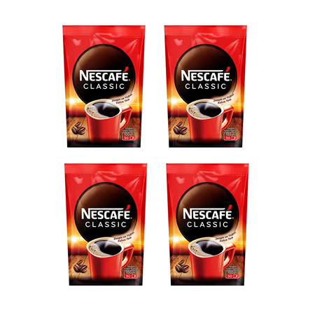 Nescafe Classıc Kahve Poşet 100 Gr X 4 Adet