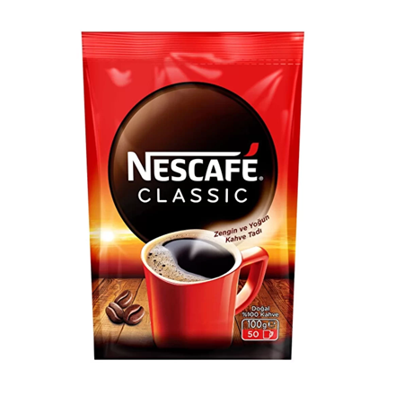 Nescafe Classıc Kahve Poşet 100 Gr X 4 Adet
