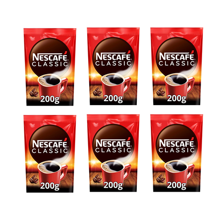 Nescafe Classıc Kahve Poşet 200 Gr X 6 Adet