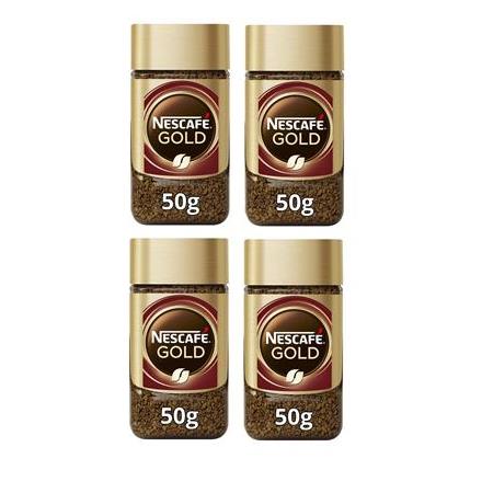 Nescafe Gold Kahve Cam 50 Gr X 4 Adet