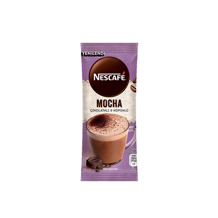 Nescafe Mocha Çikolatalı Köpüklü Kahve 17 Gr X 24 Adet
